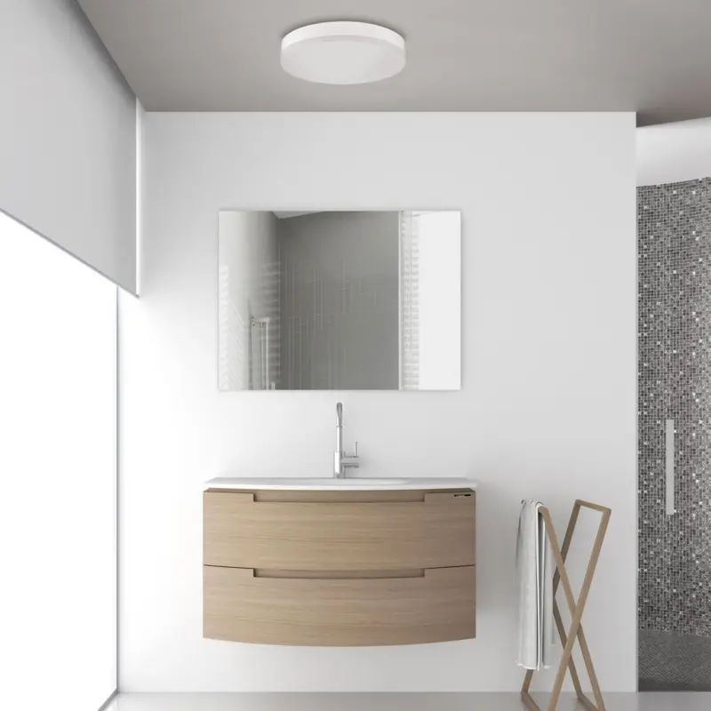 Plafonnier Madison 1x24W LED Blanc Réduction