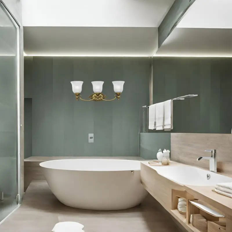 Acheter En Ligne Applique Salle de Bain Francoise 3x3W LED Laiton Bruni
