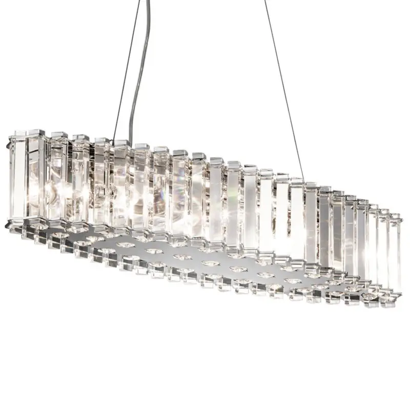 Petit Prix Suspension Crystal Skye 8x3W LED Chrome H125mm