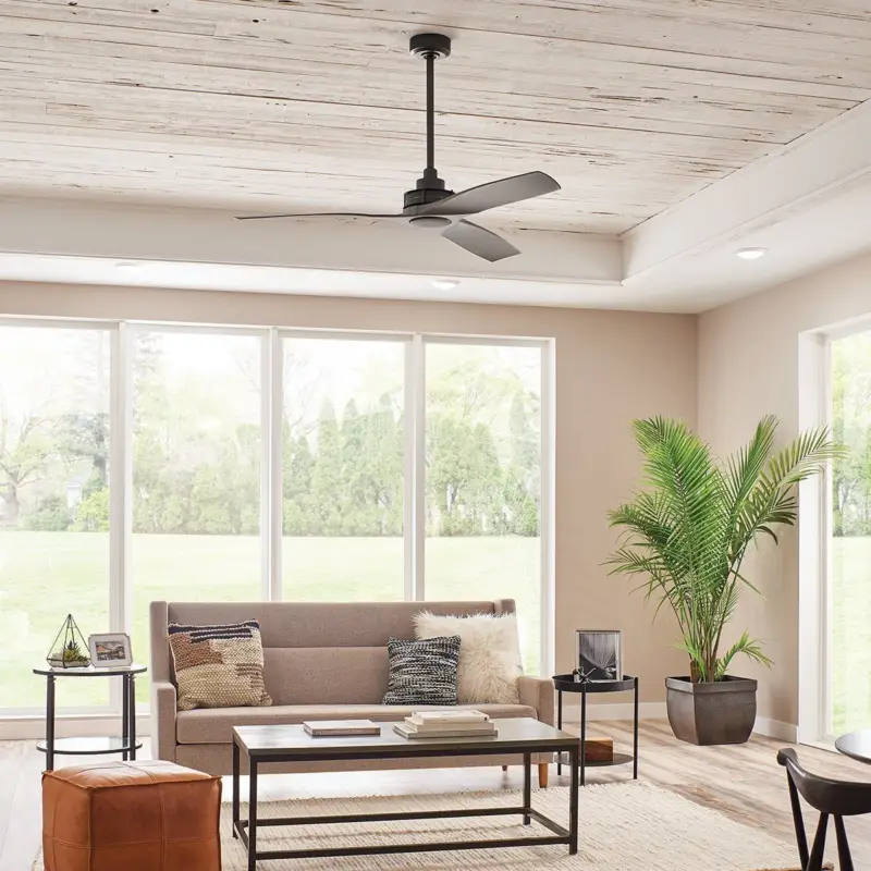Acheter Direct Ventilateur Plafond Ried 142cm Fer Bois Vieilli