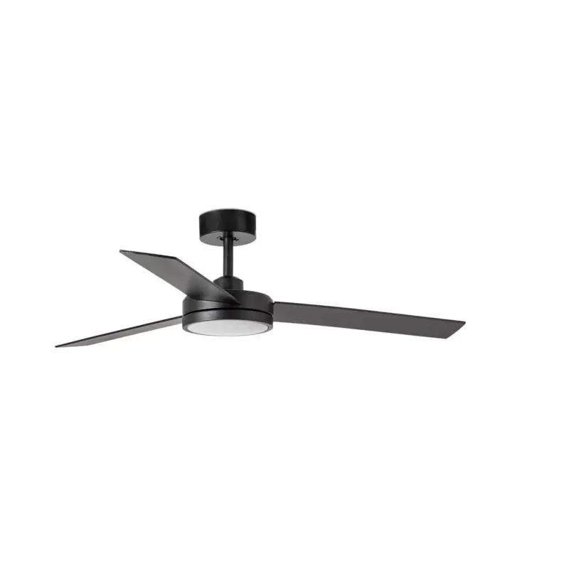Prix Choc Ventilateur Plafond Barth LED 132cm Noir mat