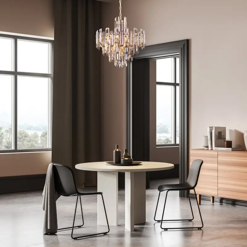 Bon Marché Suspension Cascade Flare Or 6x40W