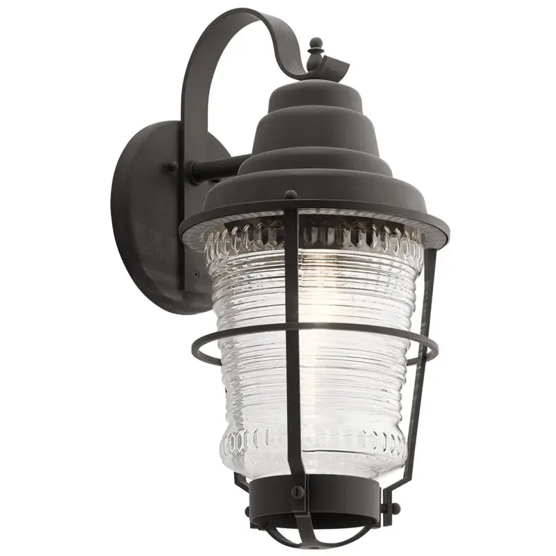 Quantité Limitée Applique extérieur Murale Chance Harbor 1x60W E27 Zinc patiné H551