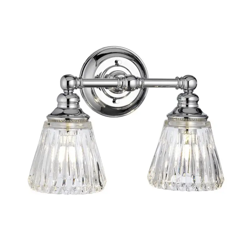 Applique Salle de Bain Keynes 2×3,5W G9 Chromé Poli Must-Have