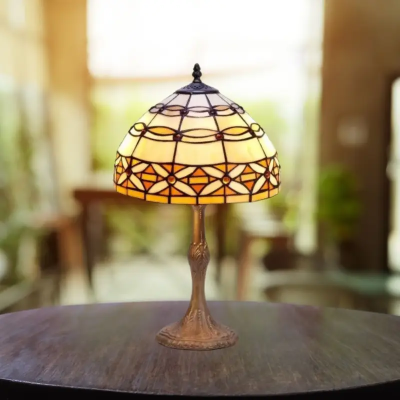 Authentique Lampe Style Tiffany Marfil 1x60W E27 225660