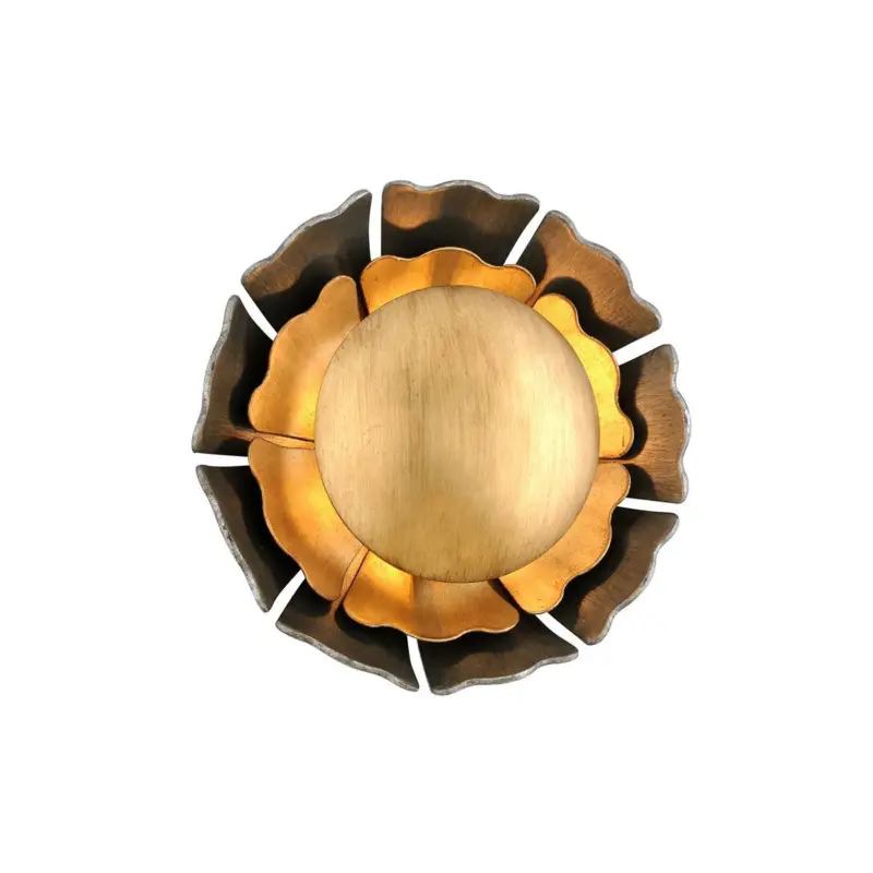 Applique Murale Magic Garden 5W G9 LED Noir Graphite Bronze H19,05 Pas Cher