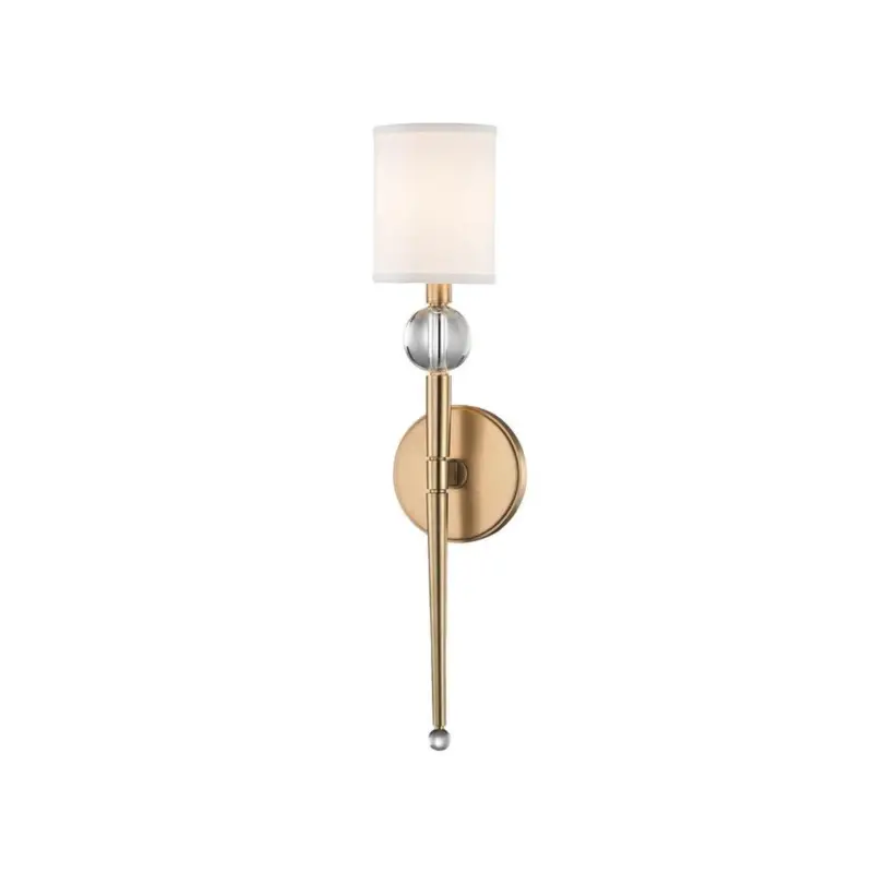 Haute Qualité Applique Murale Rockland 40W E14 Laiton H52,07