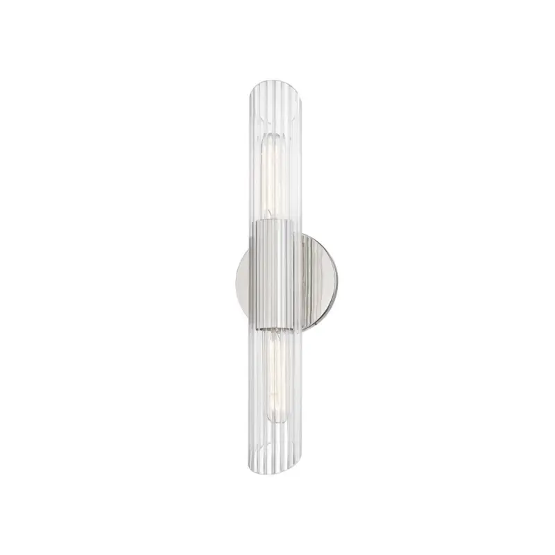 Applique Murale Cecily 2x6W E27 Nickel Prix Promo