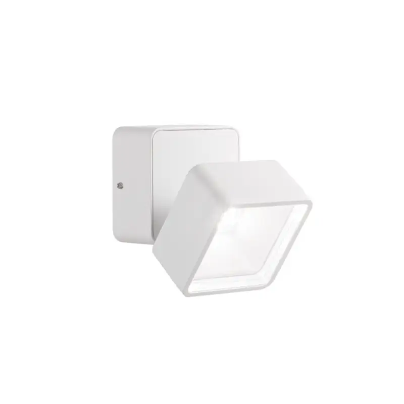 Applique Extérieur Omega Square 1x7W LED Blanc Nouvelle Collection