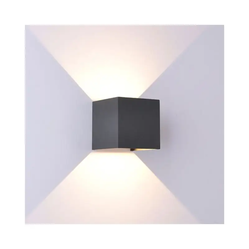 Applique Extérieur Davos 1x12W Gris foncé P10 Offre Exclusive