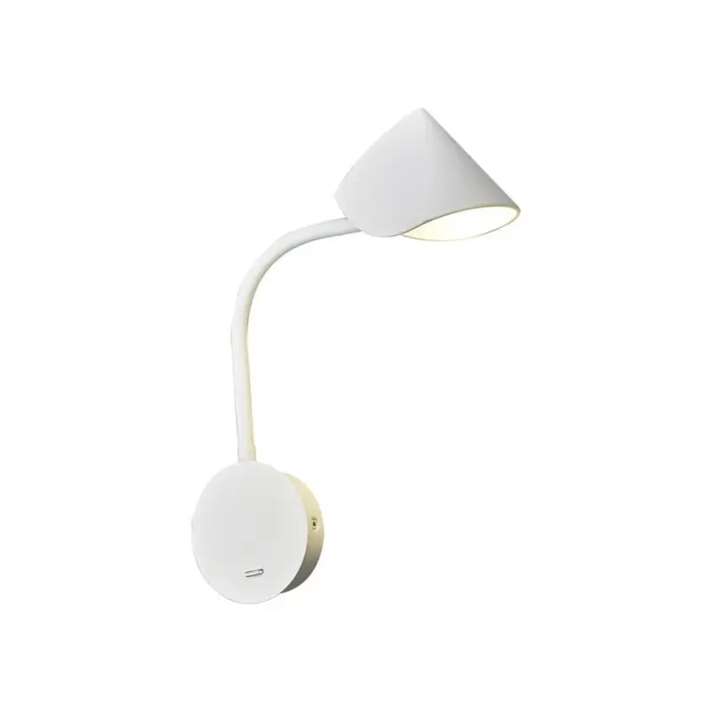 Applique Murale Goa 1x7,5W Blanc Meilleur Choix