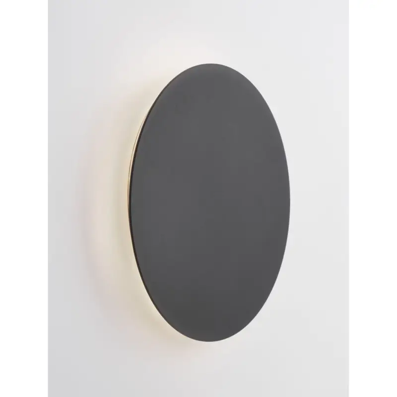 Nouvelle Collection Applique Murale Cyrcle 12W LED Noir
