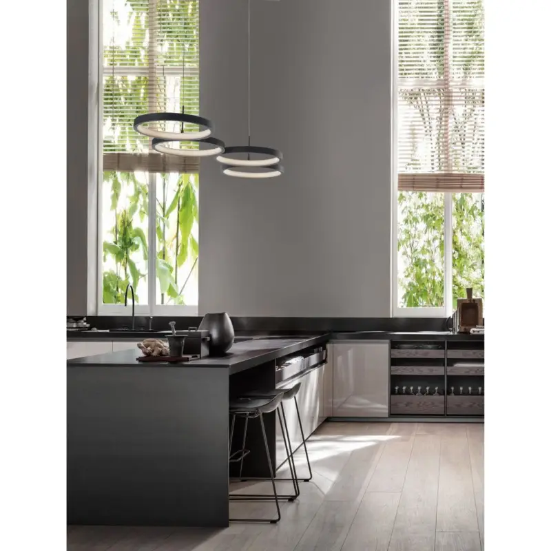 Suspension Magnus 41W LED Noir Meilleure Vente