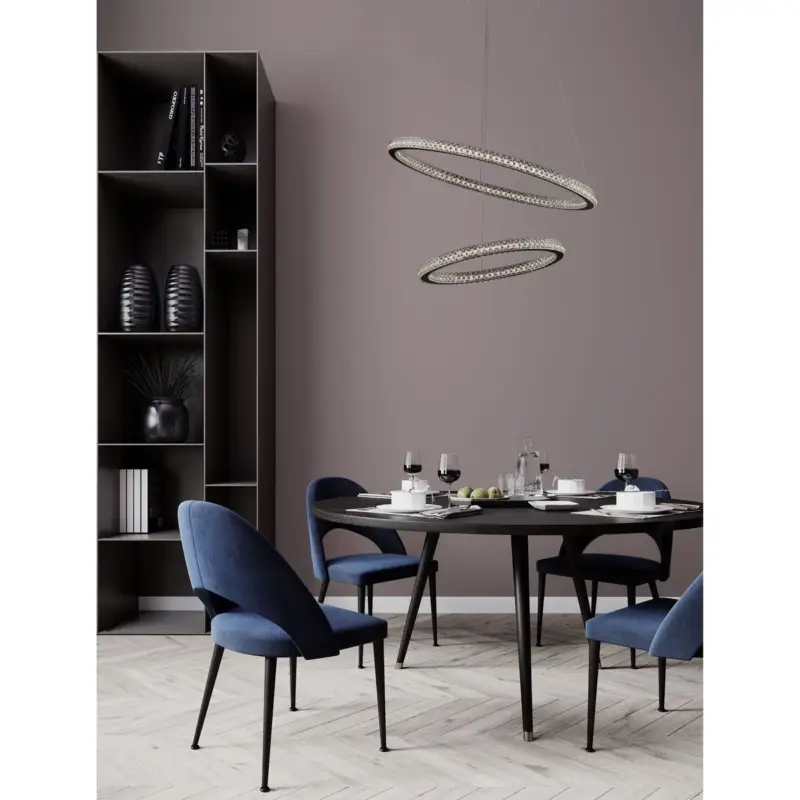Super Prix Suspension Ginevra 54W LED Noir