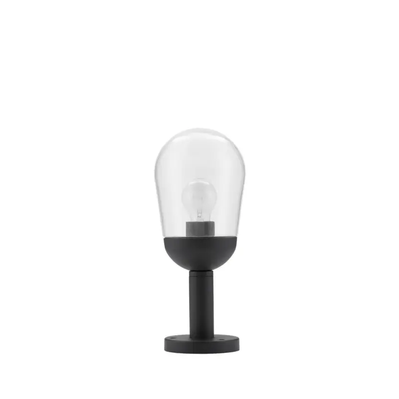 Borne Extérieure Omika 1x12W E27 Gris foncé H37 Petit Prix