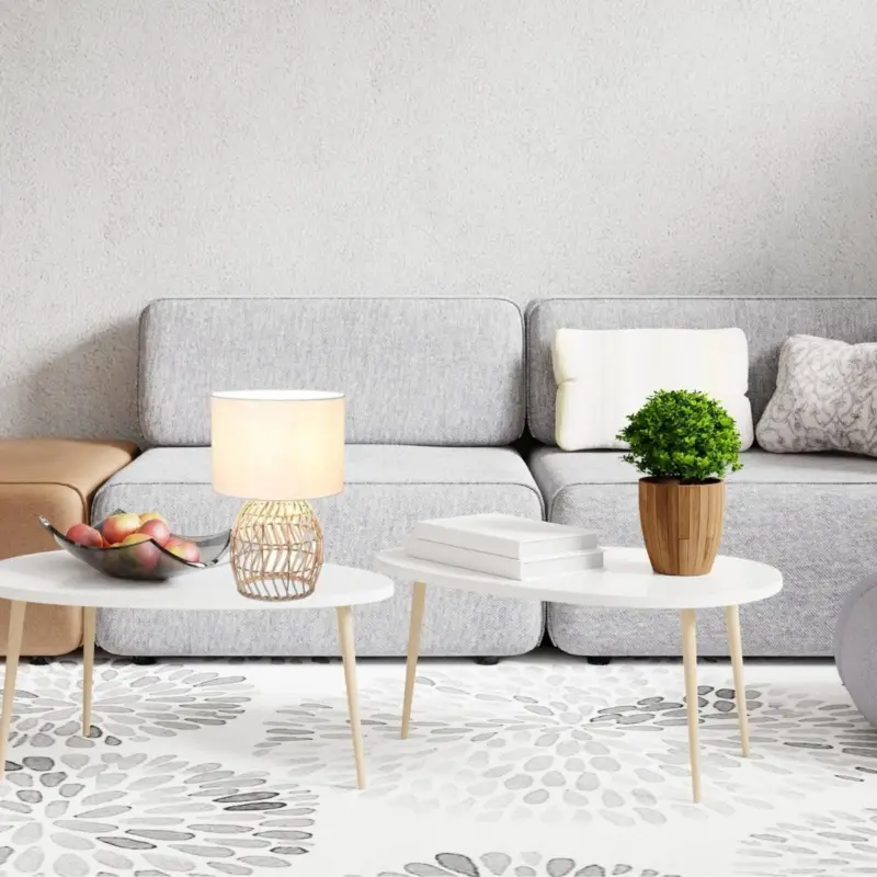 Solde Lampe Rike 1x40W E27 Finition Naturelle
