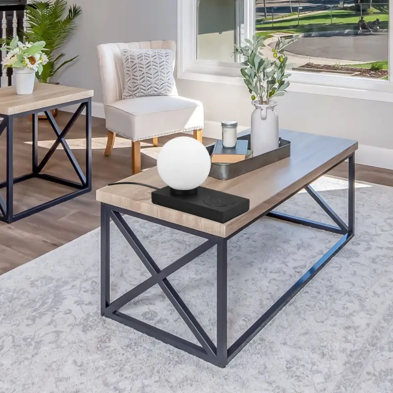Lampe Chloe 1x40W E14 Noir Mat Promotion Saisonnière