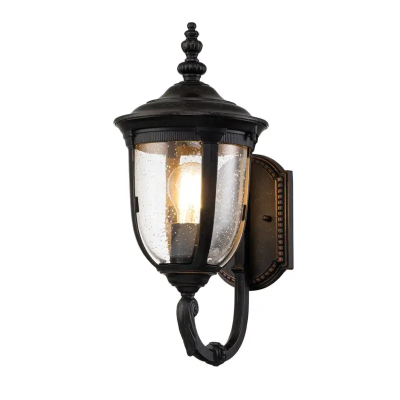 Applique Extérieure Cleveland-1 1x60W E27 Bronze Certifié