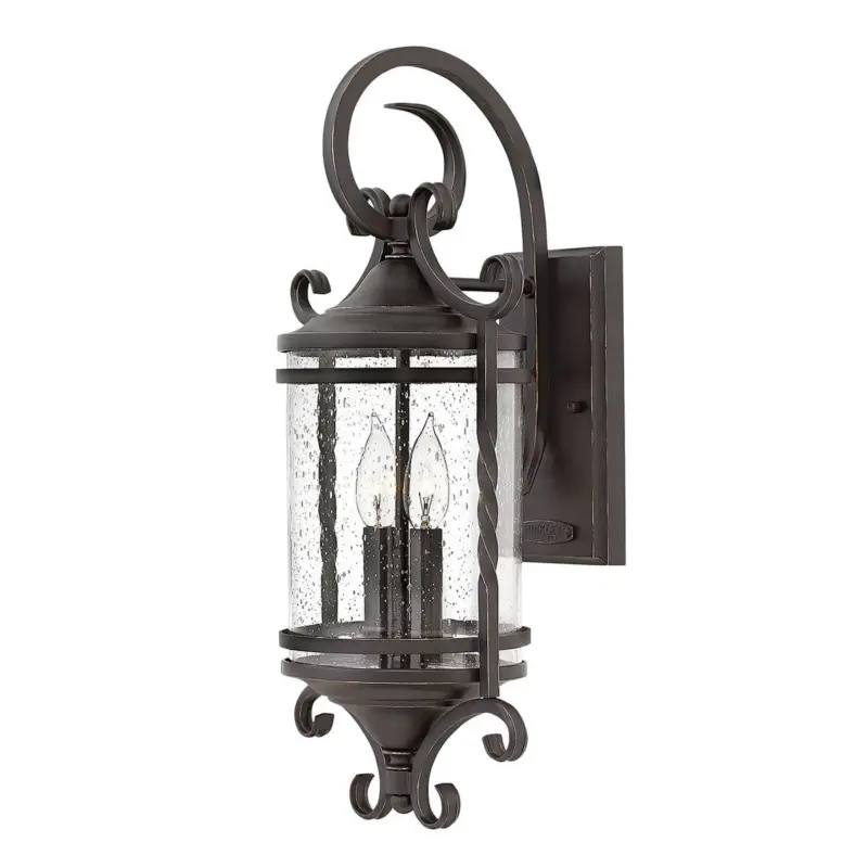 Nouvelle Collection Applique Extérieure Casa 2x40W E14 Noir