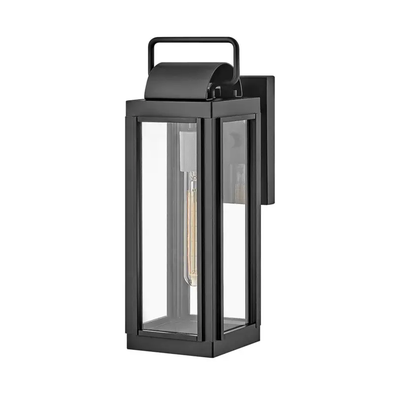 Populaire Applique Extérieure Sag Harbor 1x60W E27 Noir