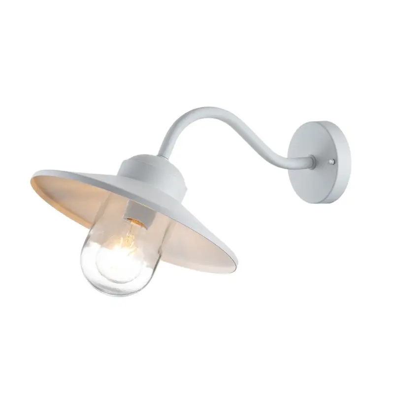 Solde Applique Extérieure Klampenborg 1x60W E27 Blanc