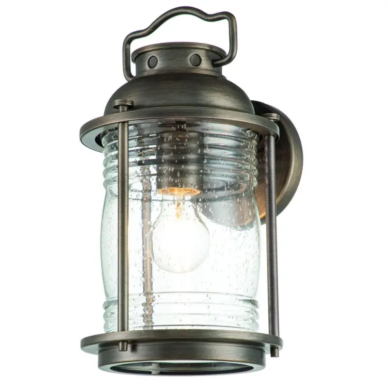 Prix Bas Applique Extérieure Ashland Bay 1x60W E27 Bronze H346