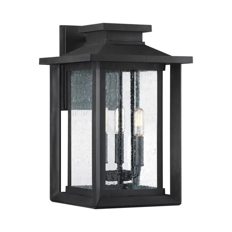 Applique Extérieure Wakefield 3x40W E14 Noir Promotion