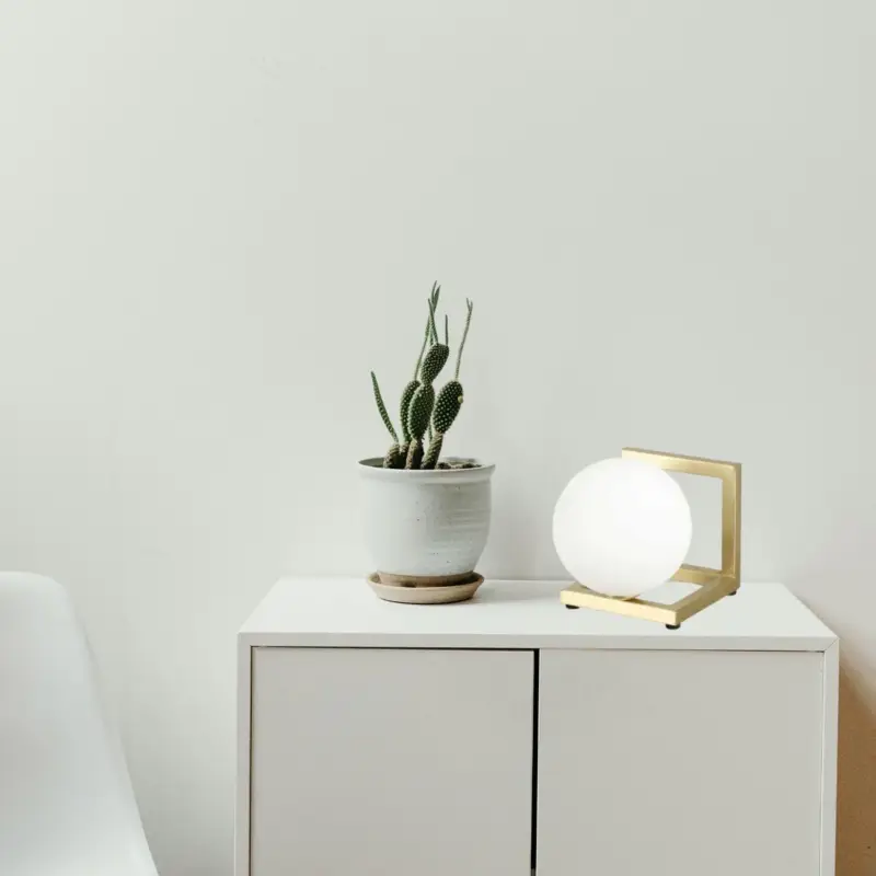 Lampe Boule Angolo 1x28W G9 Laiton Bon Marché