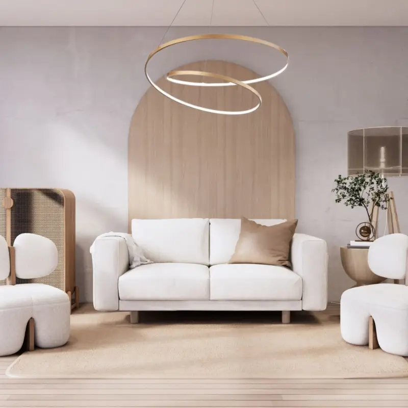 Suspension Oz 1x48W LED Laiton Dernière Chance