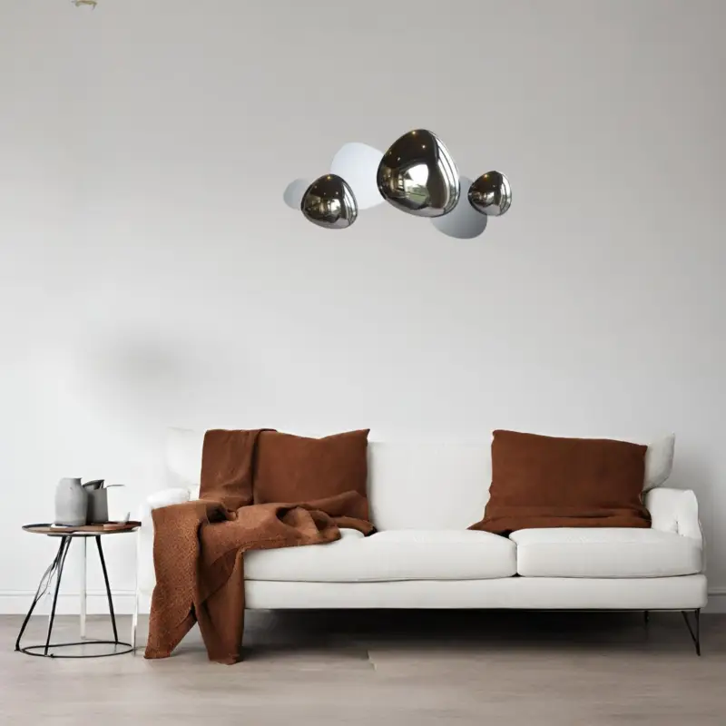 Meilleur Choix Applique Murale Jack-stone 3x13W LED Nickel