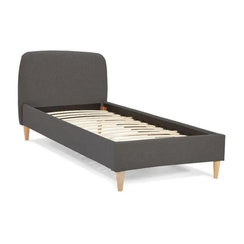 Lit Drome Noir L90 Textile Retour Gratuit