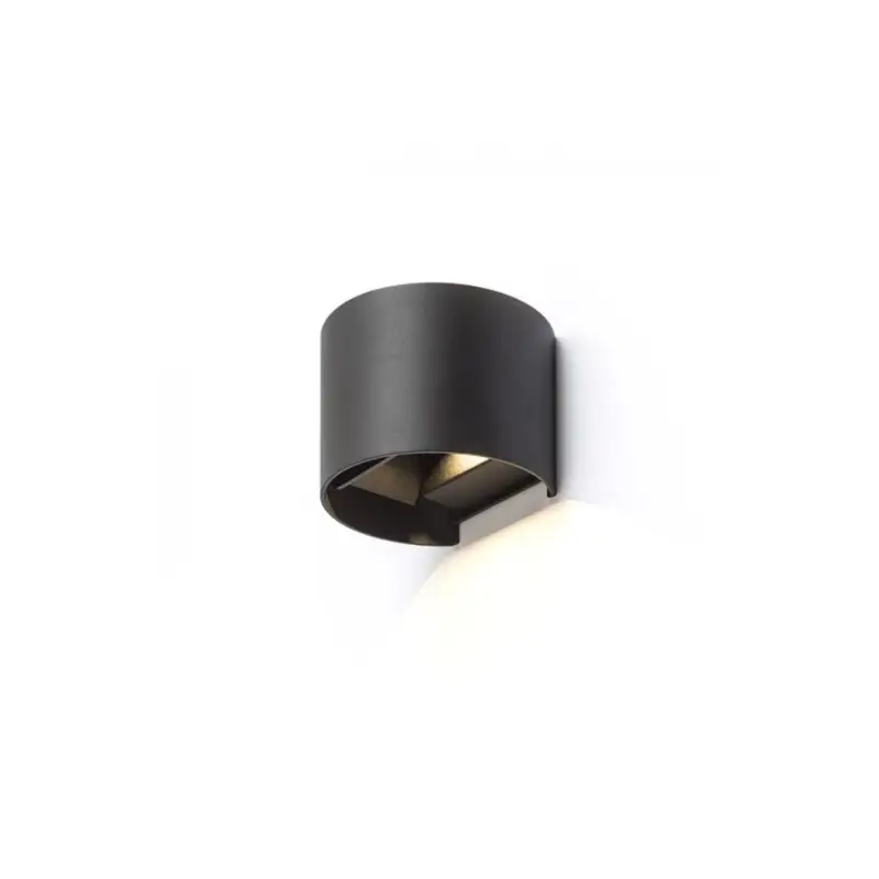 Applique Extérieur Tito 2x3W LED Noir R13737 Nouveauté