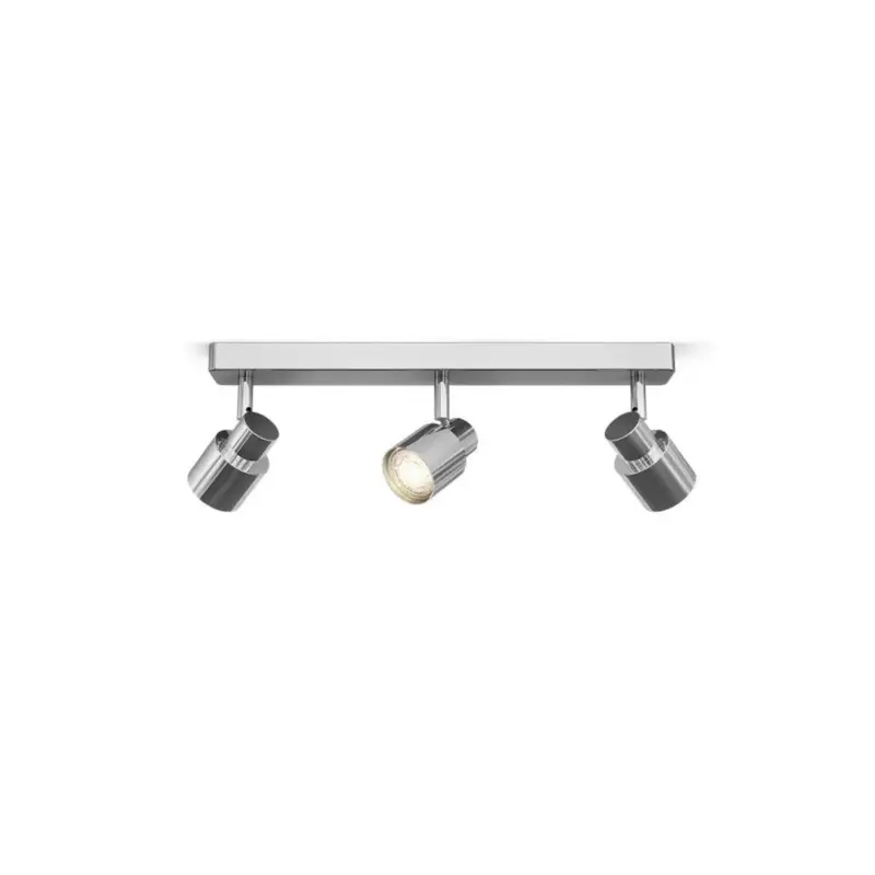 Applique Salle de Bain Valto 3x5W GU10 Chromé Pas Cher
