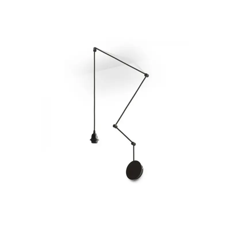 Produit De Marque Suspension Spider 1x15W E27 Noir