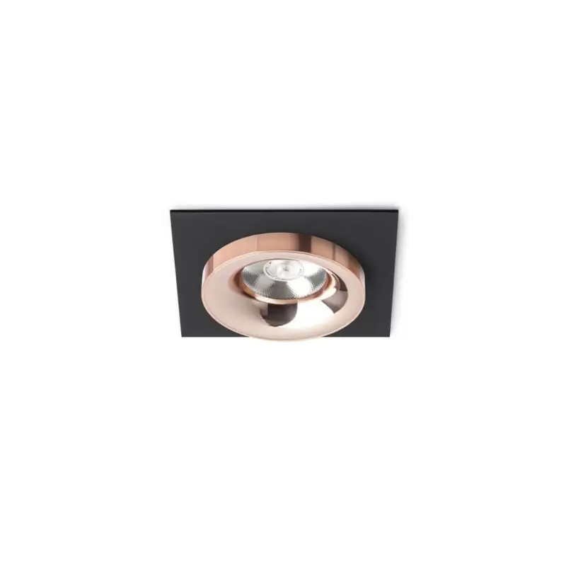 Expédié Aujourd&rsquo;hui Encastrable Sharm 1x10W LED Noir Cuivre R13253