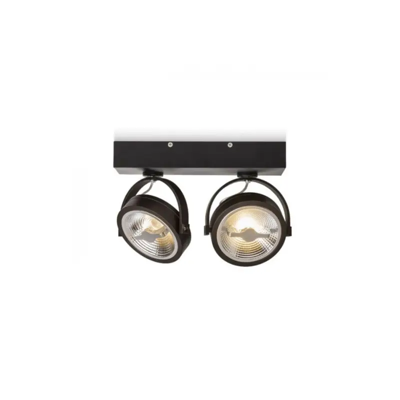 Applique Murale Kelly 2x12W LED Noir R13107 Paiement Sécurisé