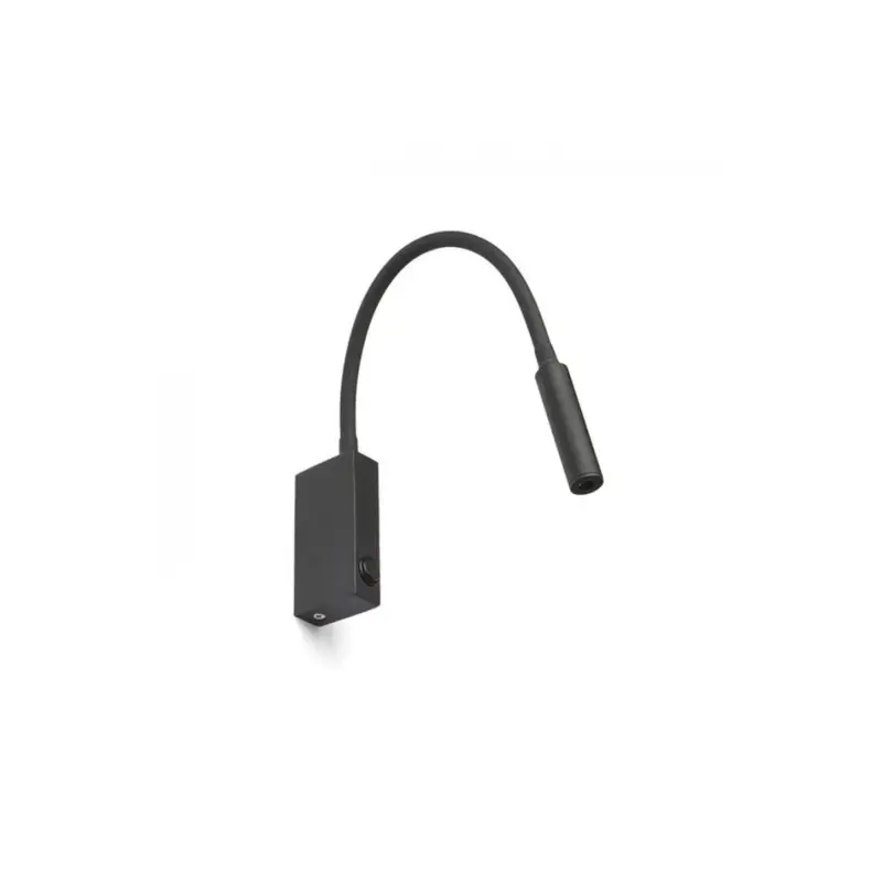 Applique Murale Eke 1x3W LED Noir Prix Bas
