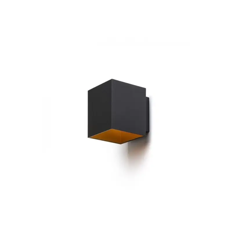 Prix Bas Applique Murale Trip 1x33W G9 Noir Or