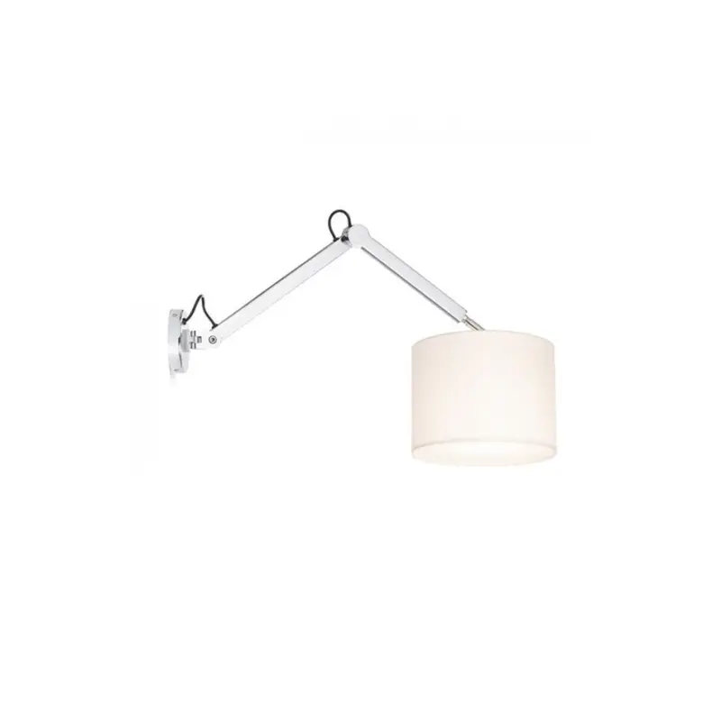 Applique Murale Madison 1x42W E27 Blanc Chromé Certifié