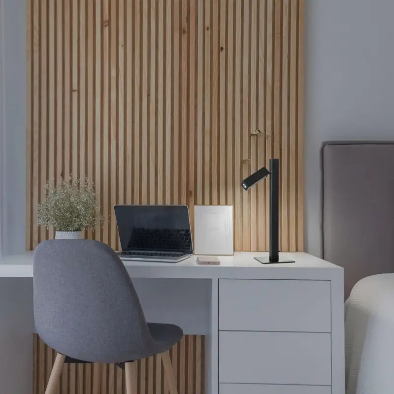 Lampe Fado 1x3W LED Noir Nouveauté