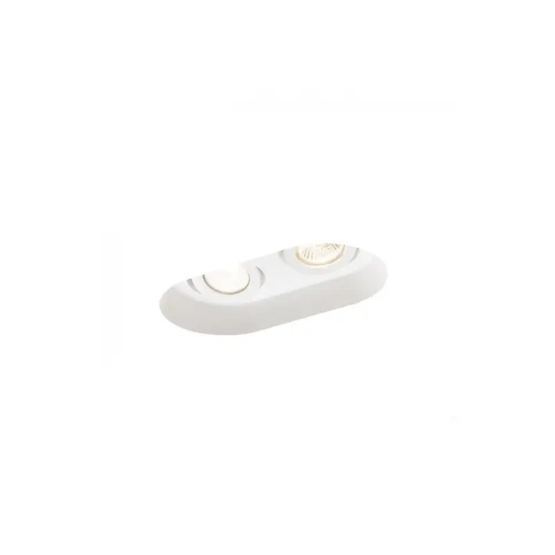 Meilleur Prix Encastrable Dingo 2x35W GU10 Plâtre