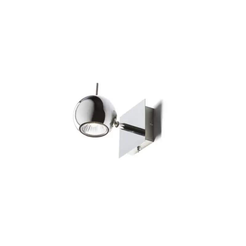 Nouveauté Applique Murale Glossy 1x8W GU10 Chromé H9