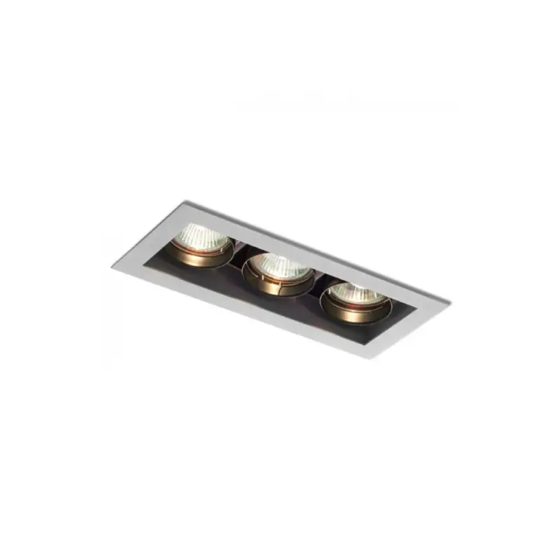 Must-Have Encastrable Mone 3x50W GU53 Argenté