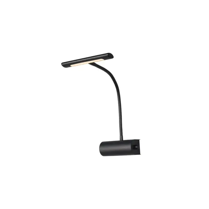 Populaire Applique Tableau Curtis 1x4W SMD LED Noir Mat