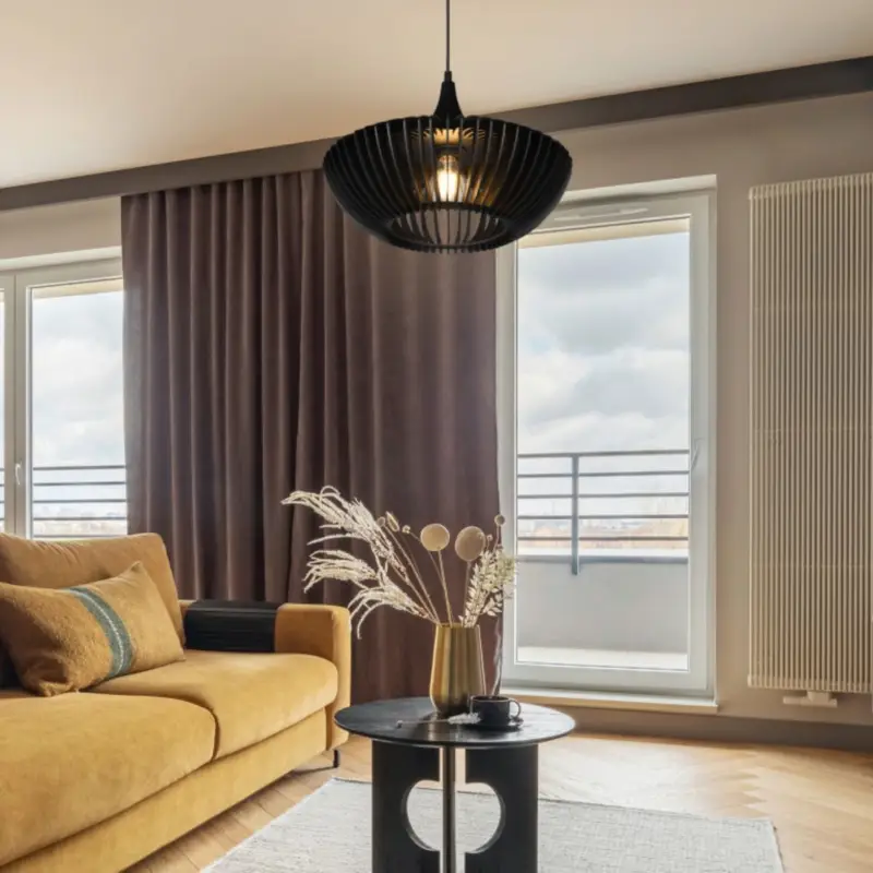 Suspension Colino 1x40W E27 Noir Mat Expédié Aujourd&rsquo;hui