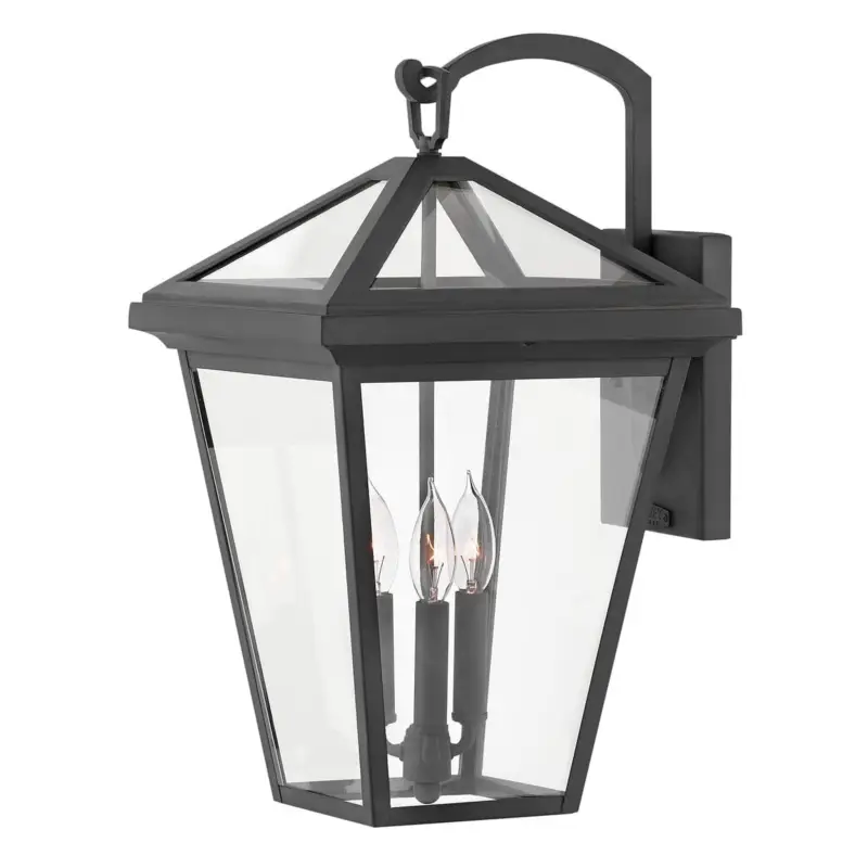 Solde Applique Extérieur Alford Place 3x40W E14 Noir