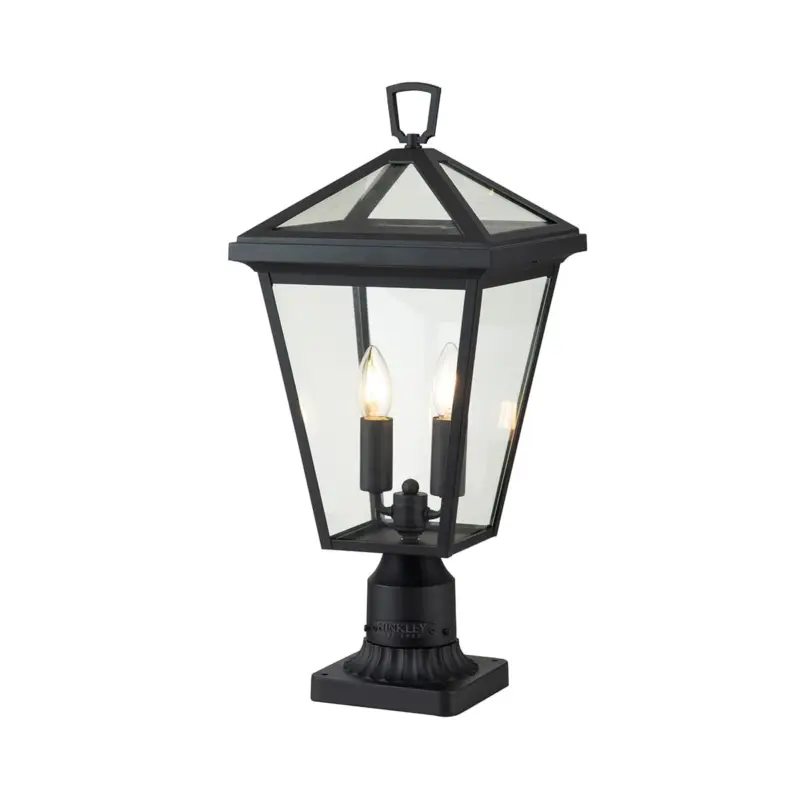 Petit Prix Lanterne sur pied Alford Place 2x40W E14 Noir