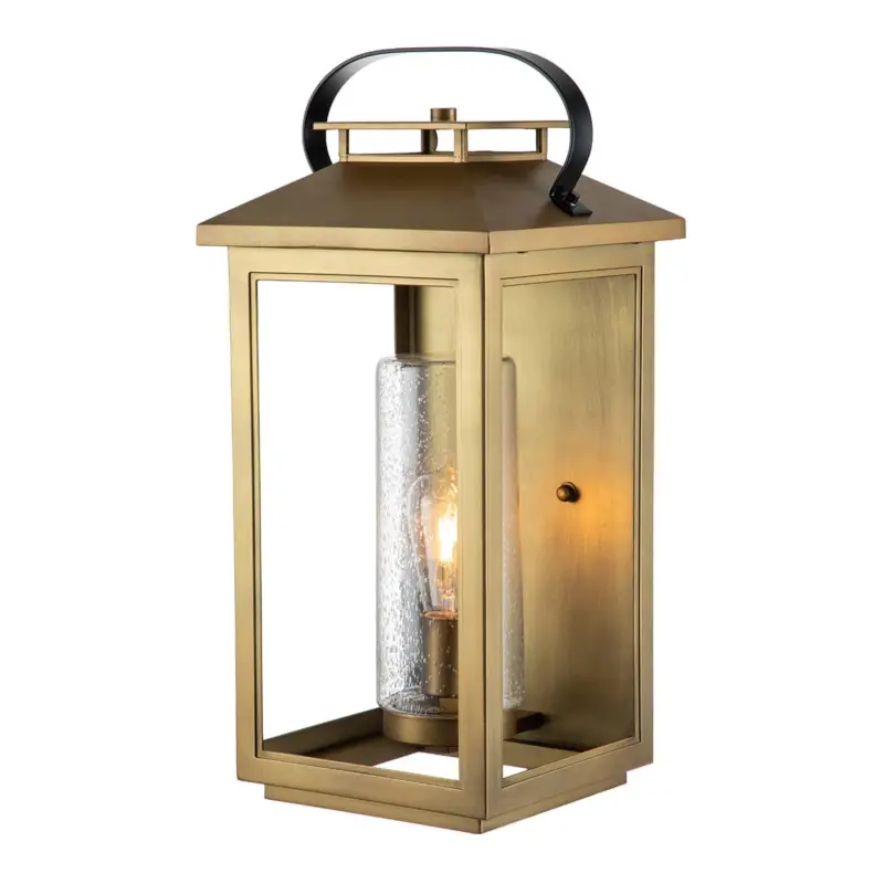 Applique Extérieur Atwater 1x60W E27 Laiton peint H518mm Livraison Express