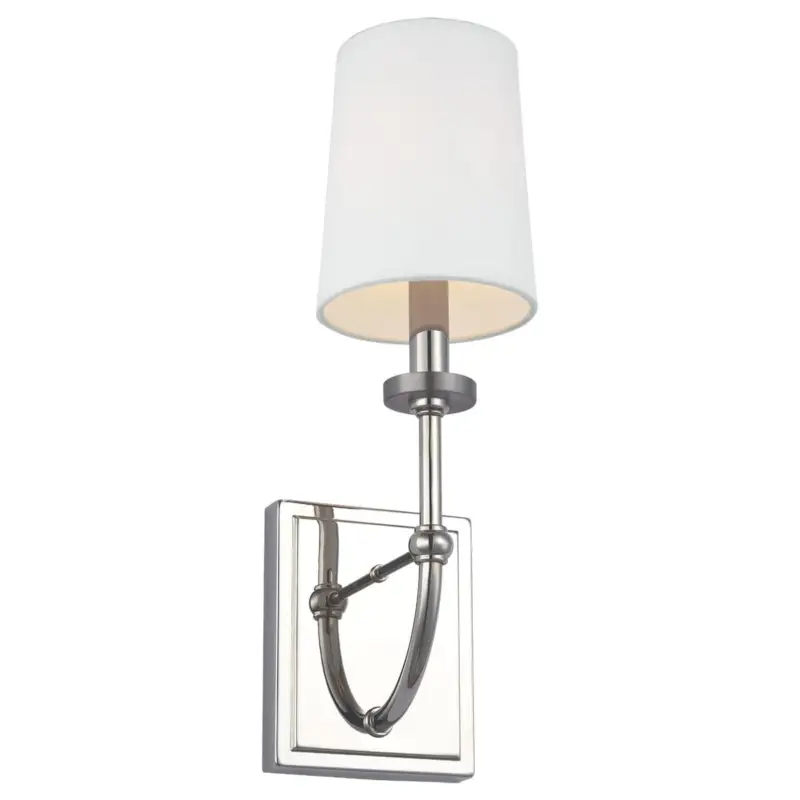 Nouvelle Collection Applique Felixstowe 1x3W LED G9 Chrome Poli parchemin blanc