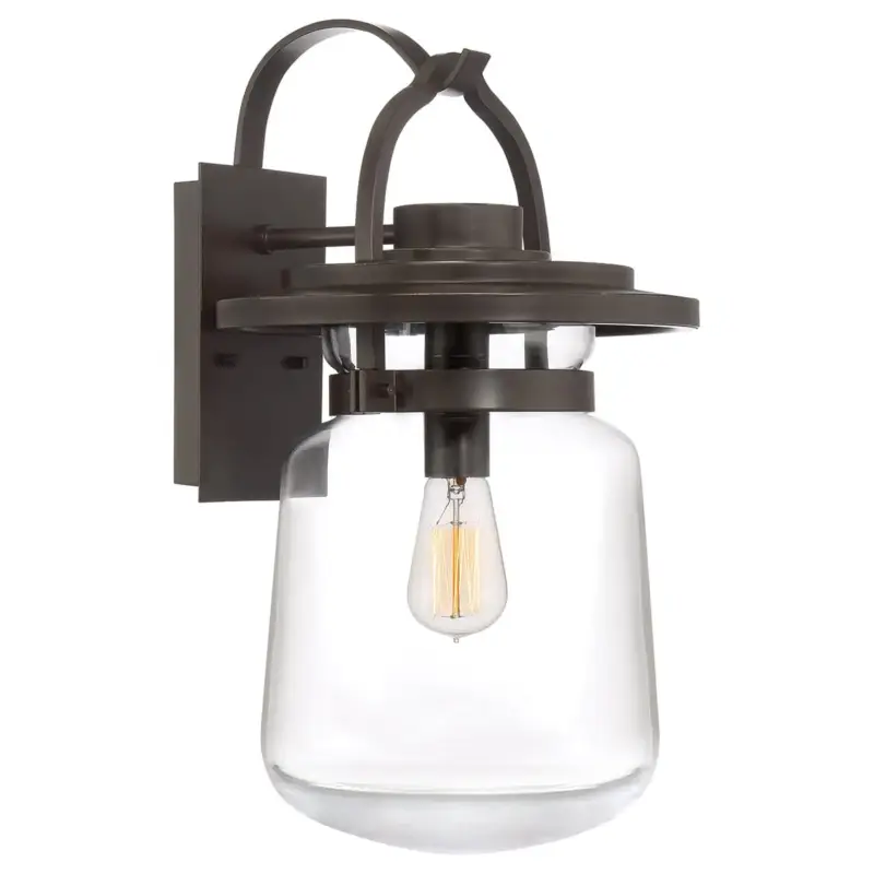Applique Extérieur Lasalle 1x60W E27 Bronze Moderne H492mm Meilleure Vente